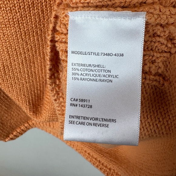 Tribal Jeans V-Neck Sleeveless Sweater Vest - Size Medium - Picture 6 of 6